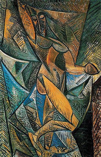 Picasso Dance Of The Veils La Danse Au Voiles Analytical Cubism